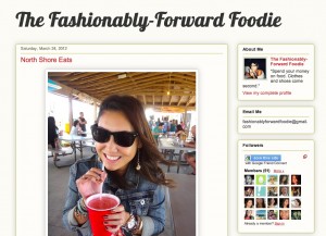 Fashionably Forward Foodie