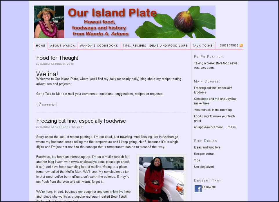 Our Island Plate
