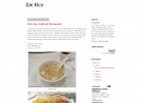 Eat Rice Blog